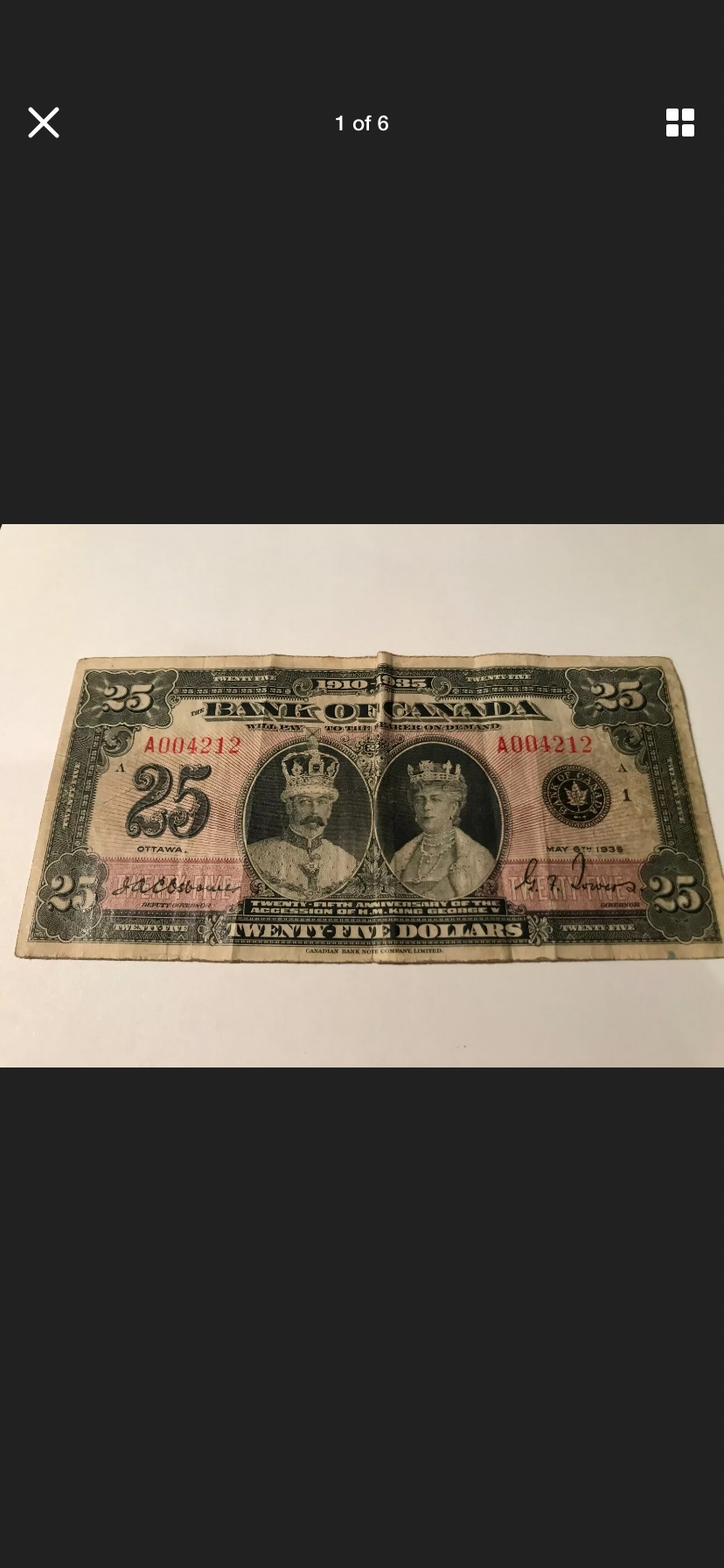 $25-English-1935-Note