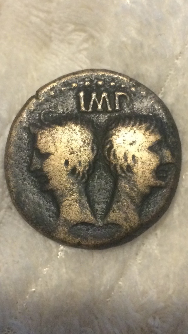 Authentic?-Augustus-And-Agrippa-Brass-Dupondius?