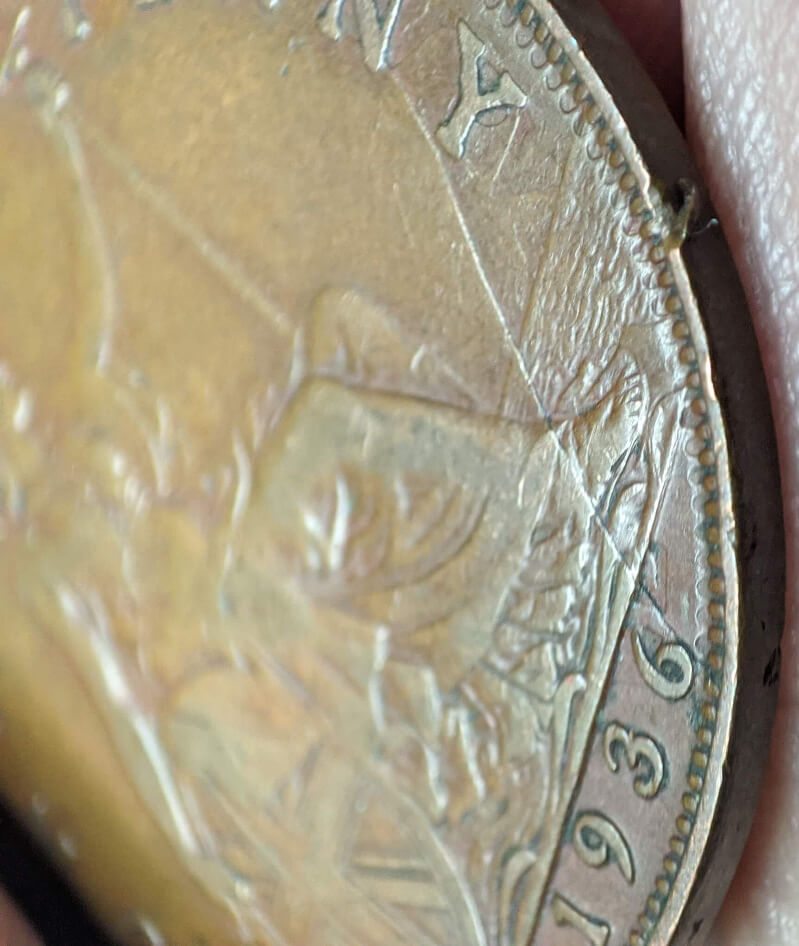 1936-One-Penny-Striking-Flaw