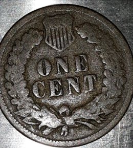 1888-Indian-Head-Cent,-I-Don't-See-The-8/7-Please-See....-Just-In-Case