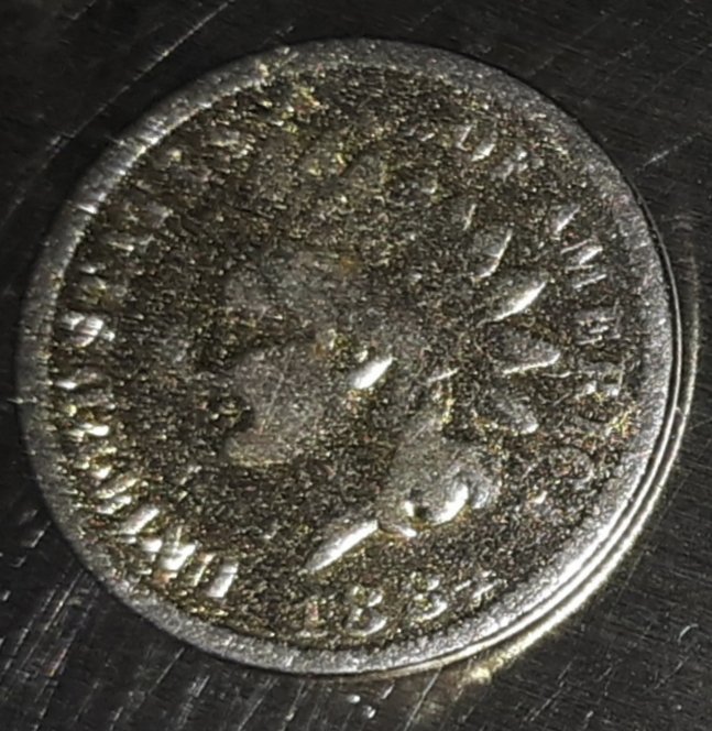 1884-'Gold'-Underweight-Indian-Head-Cent