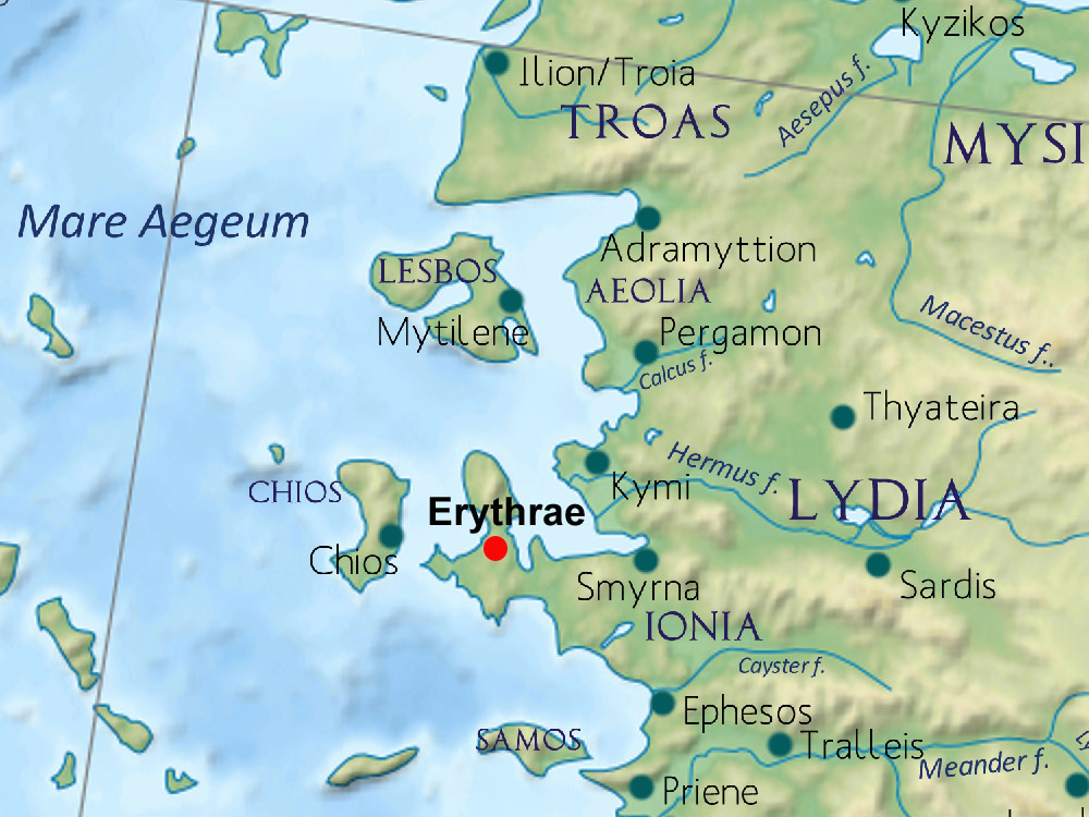 Herakles-A-Club-And-A-Bowcase-From-Erythrae