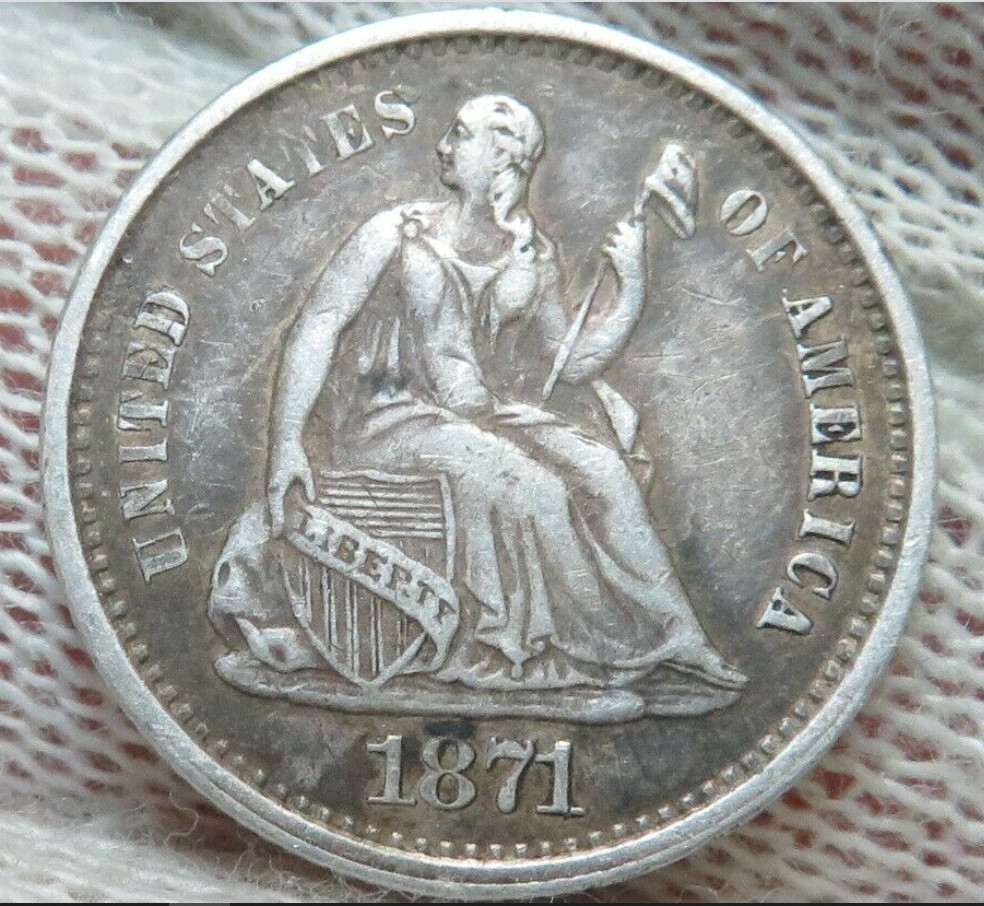 1871-S-Seated-Liberty-Half-Dime-For-Grading-And-Comment