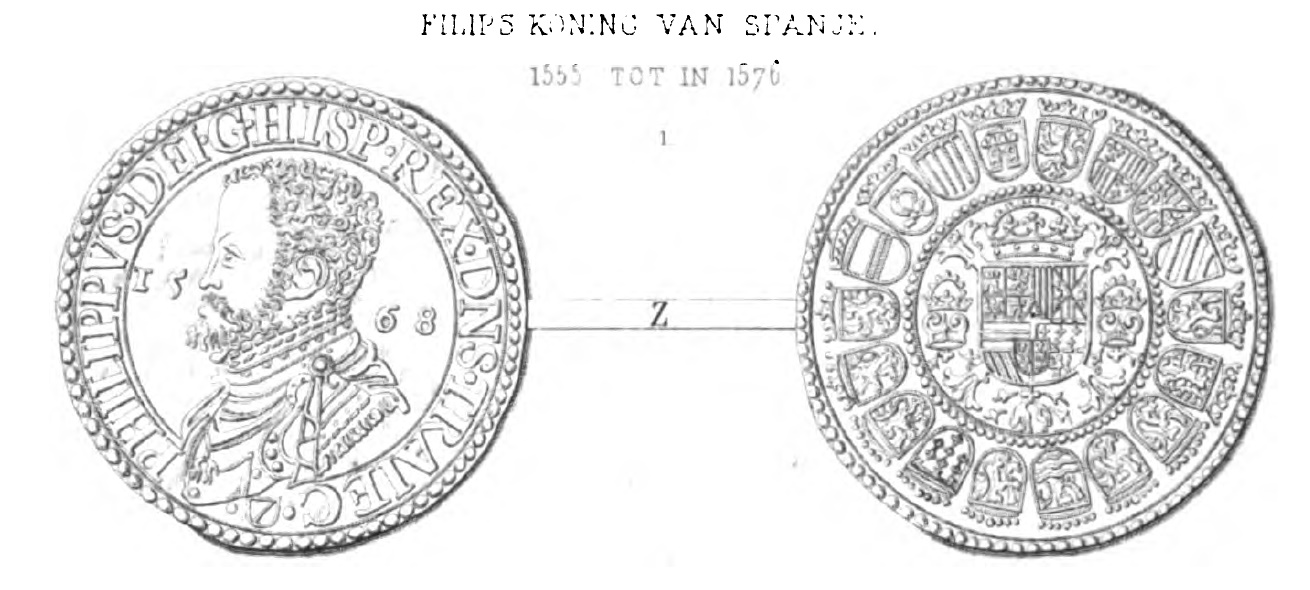 Large-Coin/Medal,-Philips-II,-1568