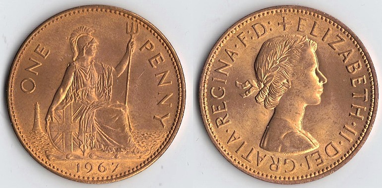 1967-Elizabeth-II-Large-Penny-Great-Britain-Color?