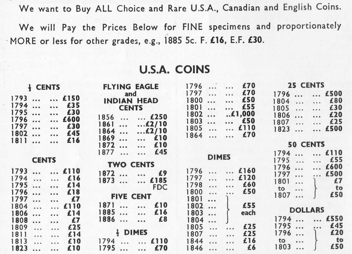 UK-Dealer's-Buying-Prices-For-Classic-US-Coins-In-1967