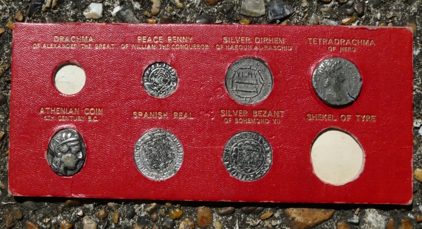Islamic-States-Perhaps-?-What-Are-These-Coins-?-Id:-Cast-Replica-Islamic-Dirhams