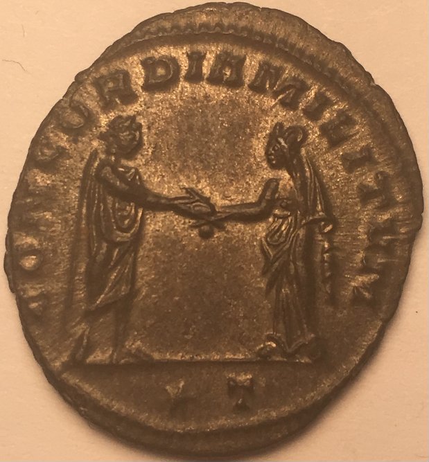 Tinned-Or-Silvered?-Aurelian-Antoninianus-Of-Siscia