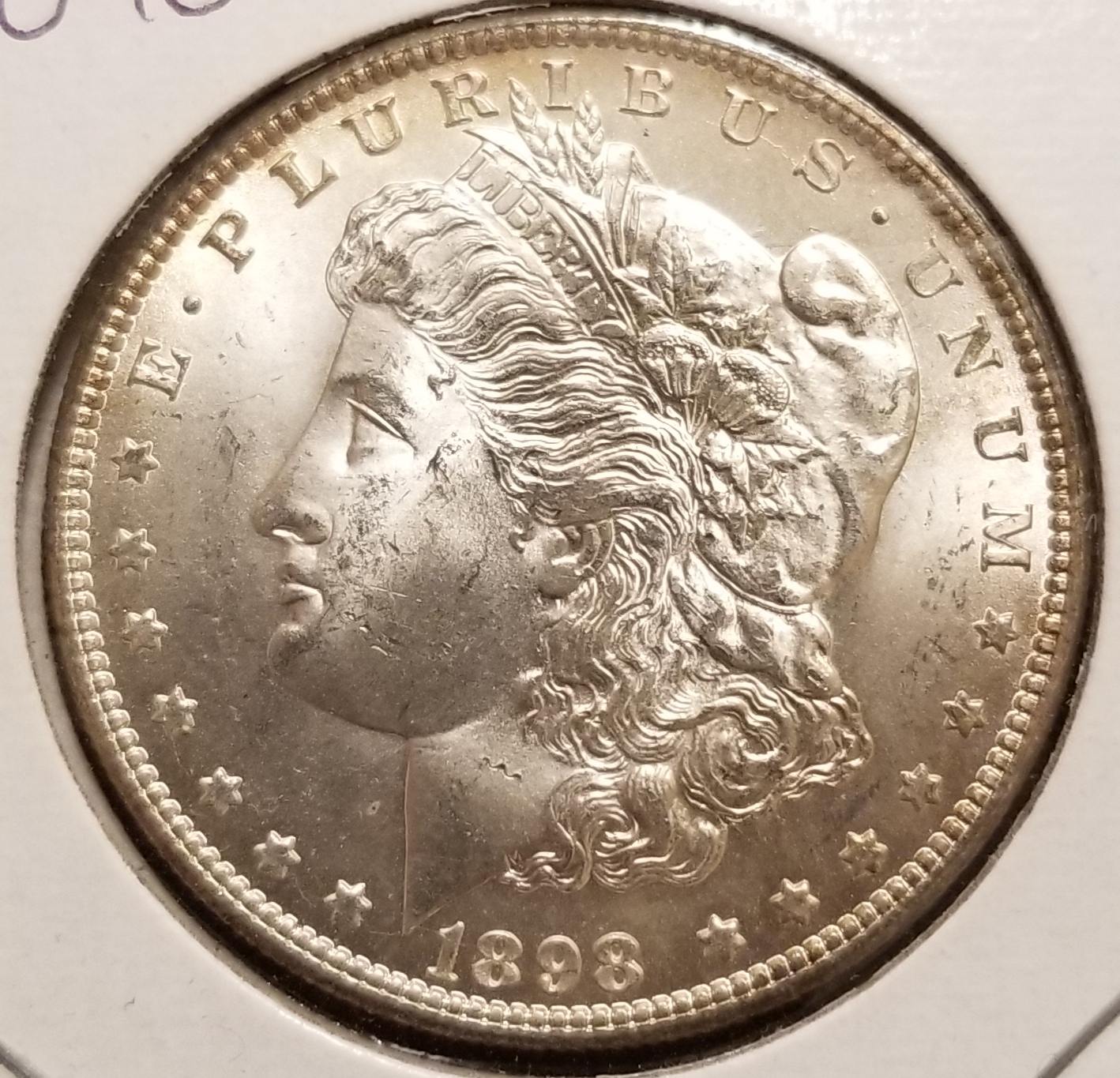 1898-O-Morgan-Grade-In-A-2x2