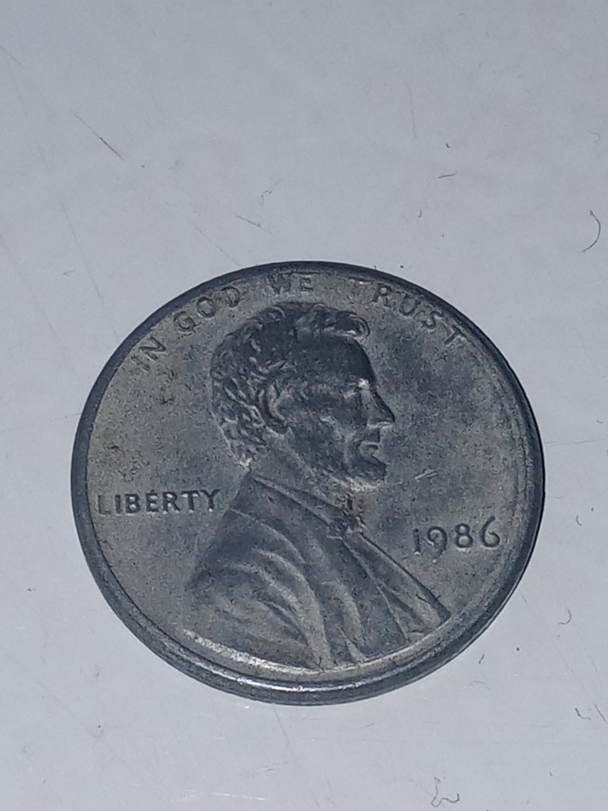 1986-Cent-Missing-Copper-Layer