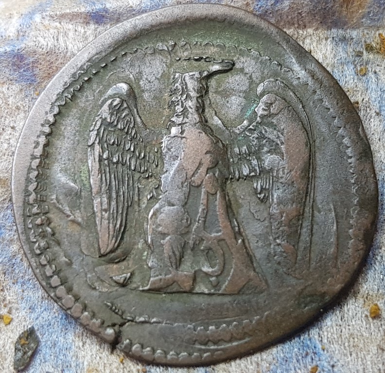 Overstrike---German-Coin-Of-174x-To-Something-Unidentified---US-Revol.?