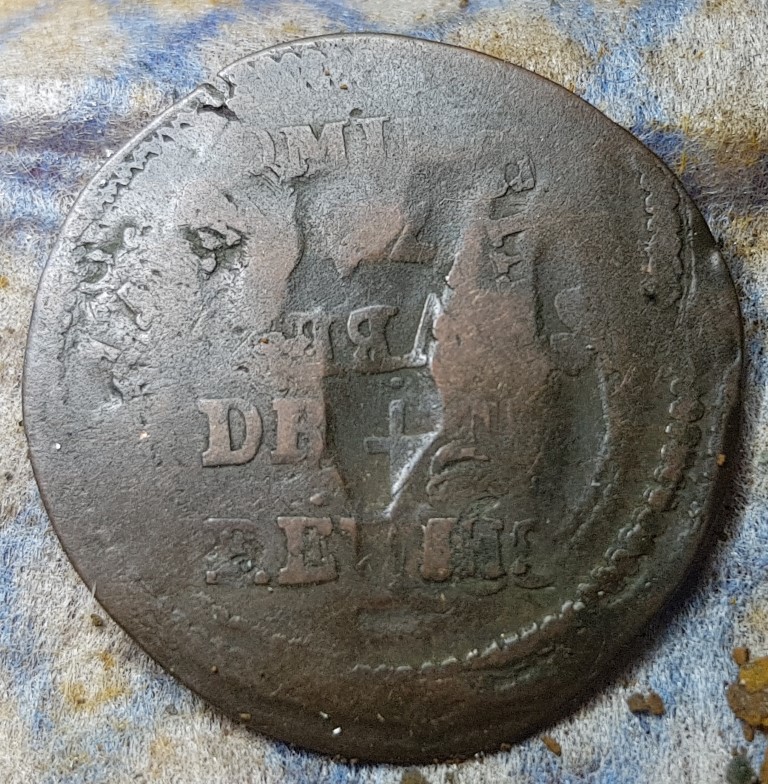 Overstrike---German-Coin-Of-174x-To-Something-Unidentified---US-Revol.?