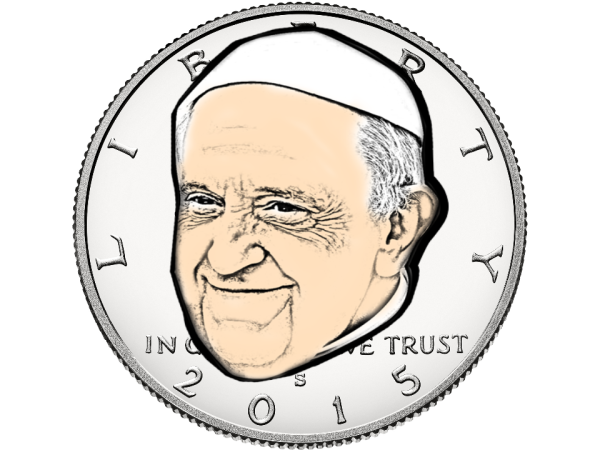 Lol.-Franklin-Mint-Colorized-Papal-Visit-$2