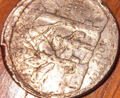 Vermont--Quarter-Brockage