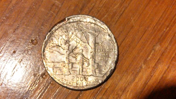 Vermont--Quarter-Brockage