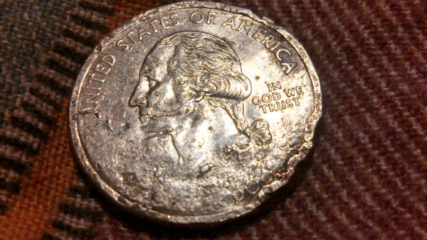 Vermont--Quarter-Brockage