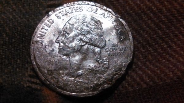 Vermont--Quarter-Brockage