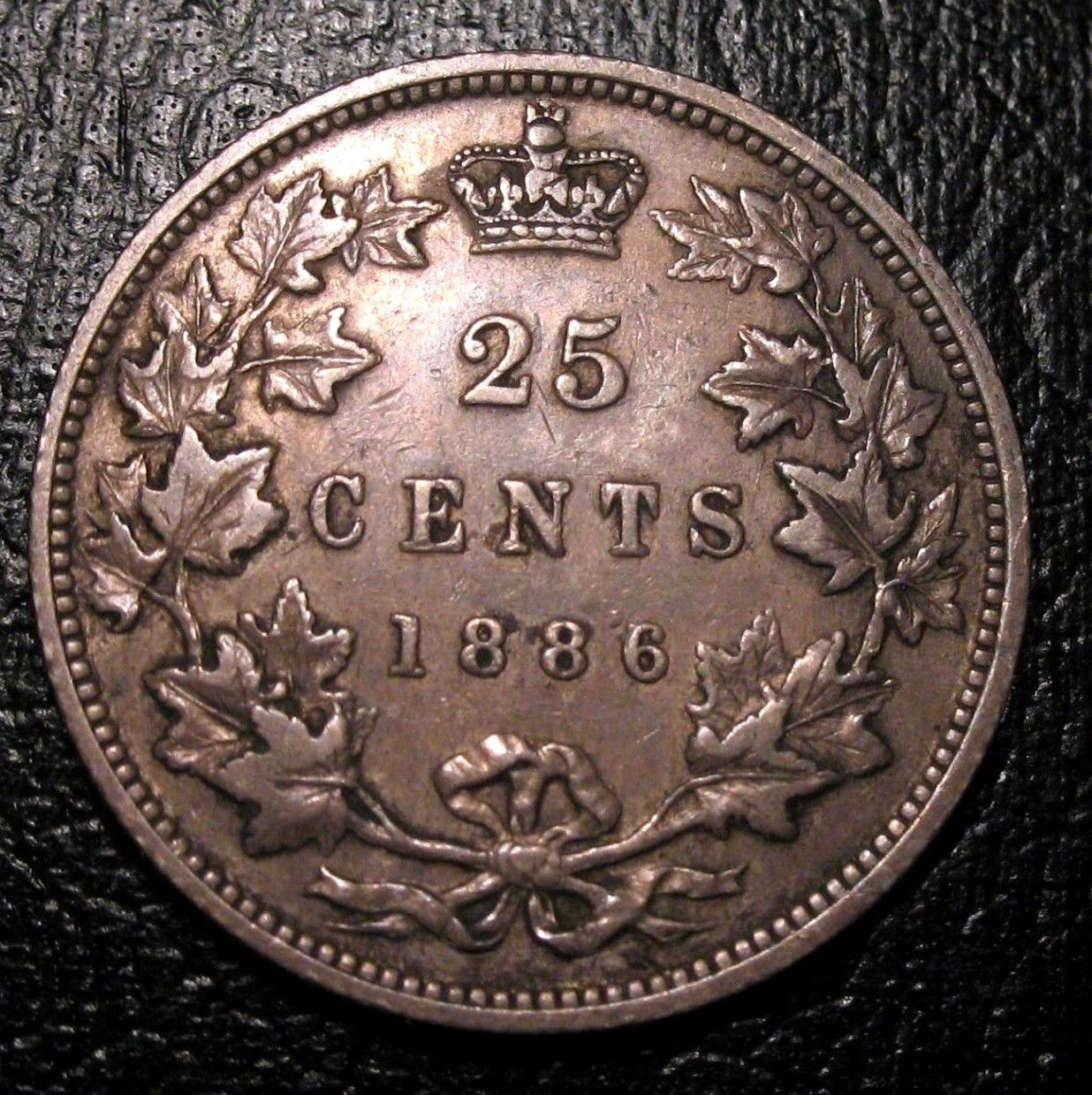 1886-6/7-Canada-25-Cents