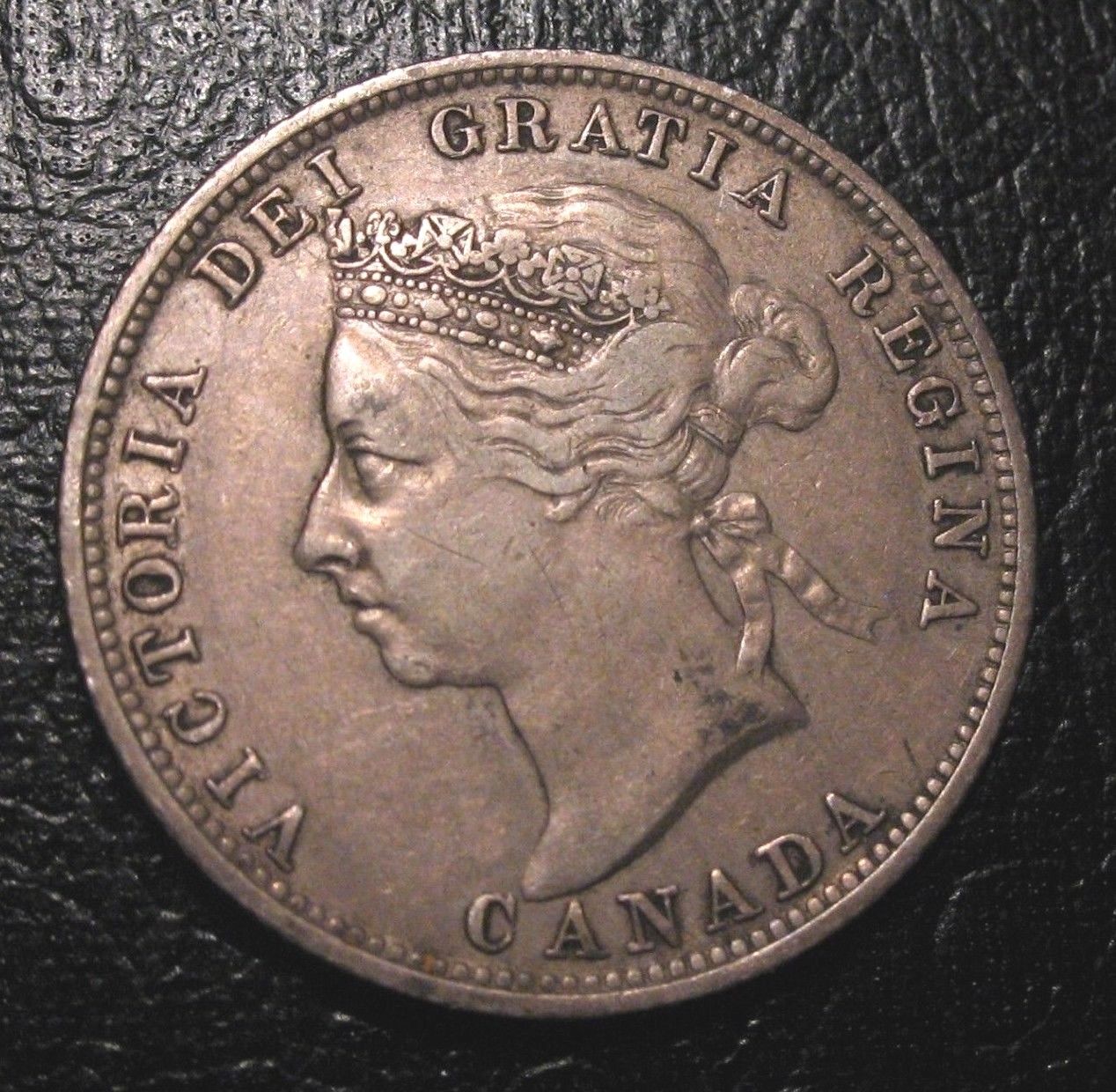 1886-6/7-Canada-25-Cents