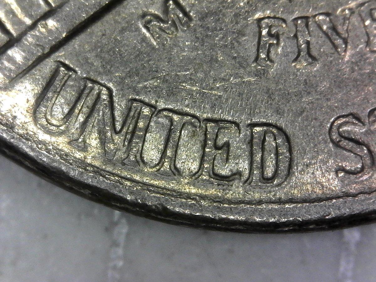 1985-P-Jefferson-Nickel---Machine-Doubling?