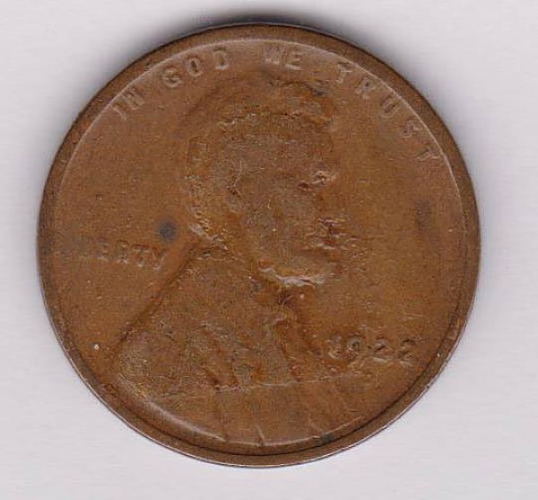 Cleaning---Tape-On-1922-Weak-D-Lincoln-Wheat-Penny
