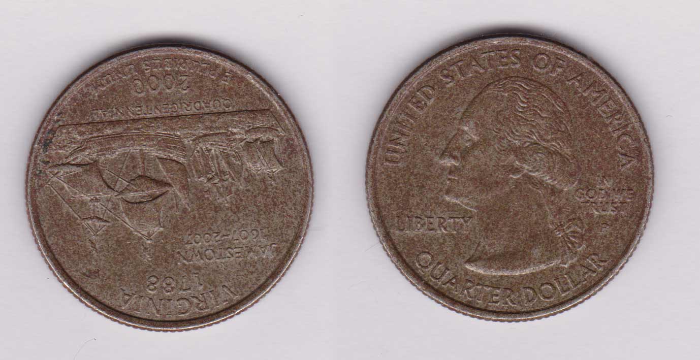 1977-Dime-Lamination-Error-&-2000-P-Quarter-No-Clad-Layer-?