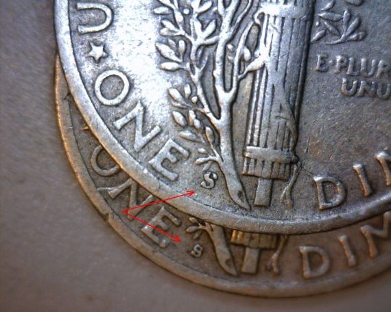 Two-1945-S-Micro-S-Mercury-Dimes---Your-Grade-Opinions