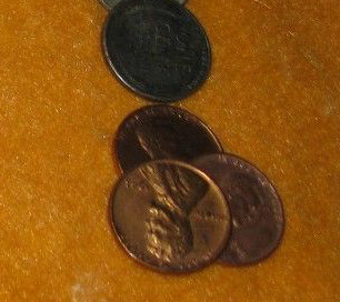 Lot-Of-Lincoln-Cents-W/-3-Copper-Cover-Steel-Cents?