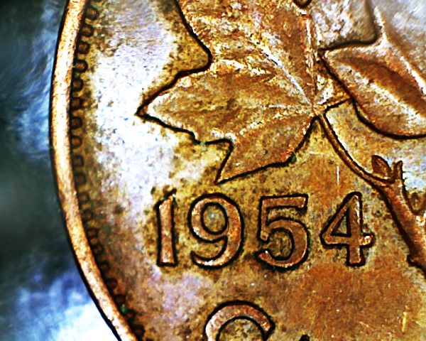 1954-Canadian-Cent-Hanging-4