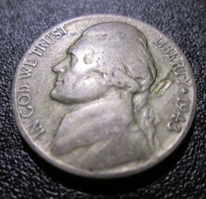 Pair-Of-1943-P-War-Nickel-Lamination-Errors