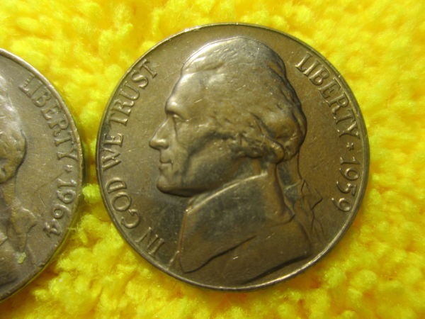 1959-5c-Jefferson-Nickel--W/-Improper-Allow-Mix-Black-Beauty