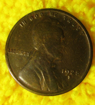 1925-S-Lincoln-Wheat-Cent-S/S--RPM#1