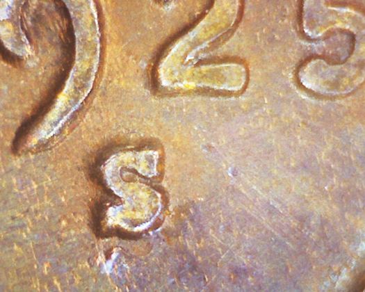 1925-S-Lincoln-Wheat-Cent-S/S--RPM#1