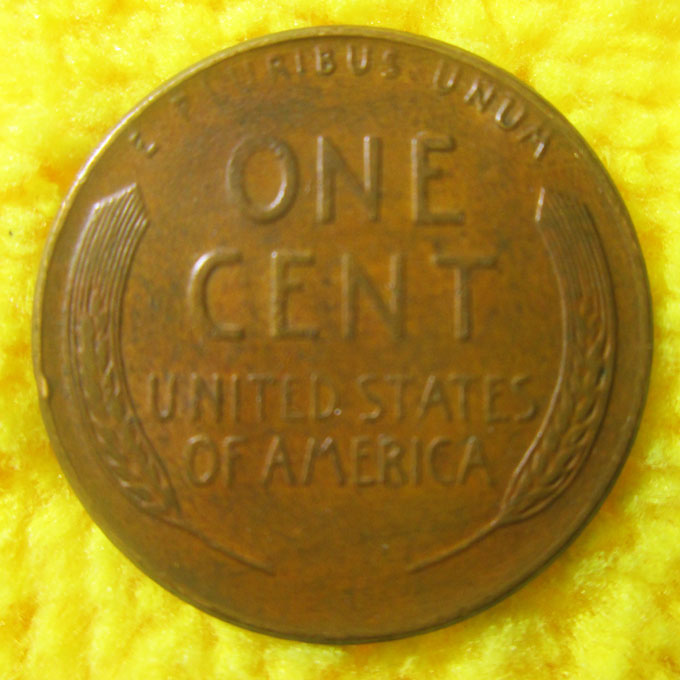 1958-D-Lincoln-Wheat-Cent-W/-Odd-Lamination-Strikethru-?