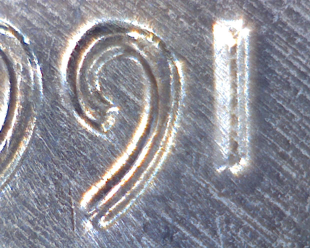 Help-W/-1991-P---Full-Coin-Die-Scratches-OBV-&-Rev