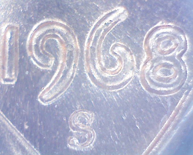 1968-S-Lincoln-Memorial-Cent-W/-Weird-REV-Errors?