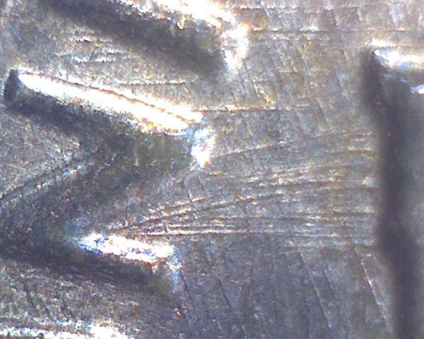 198x-Copper-Lincoln-Struck-Through-Wire-/-Finned-Rim-/-Indented