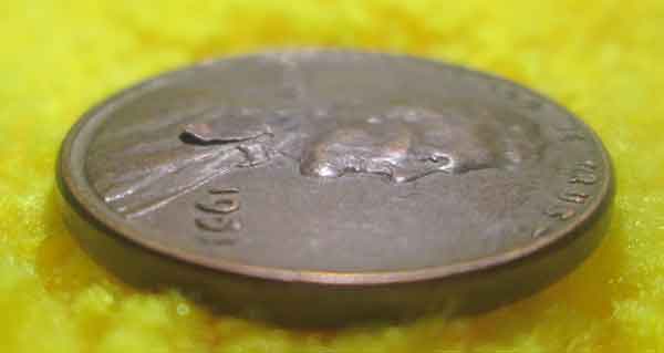 1952-P-Lincoln-Wheat-Cent-W/-Die-Chip-Or-Lamination-Error?