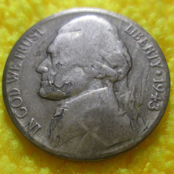 1942-P-War-Jefferson-Nickel--Lamination