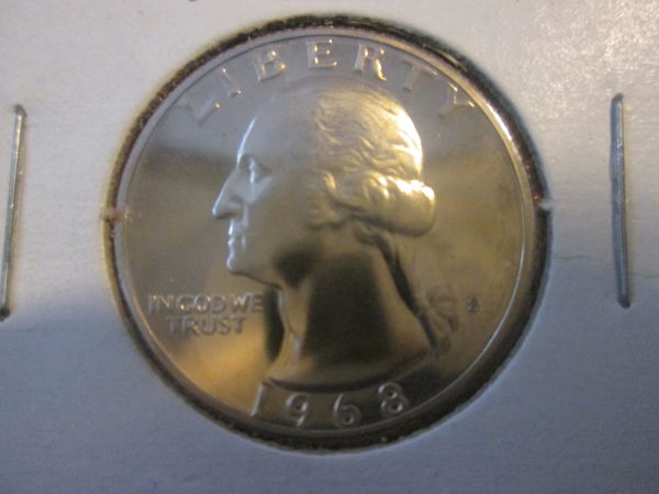 1968-S-Proof-Washington-Quarter-S/S-South--RPM-002-Or-Unlist