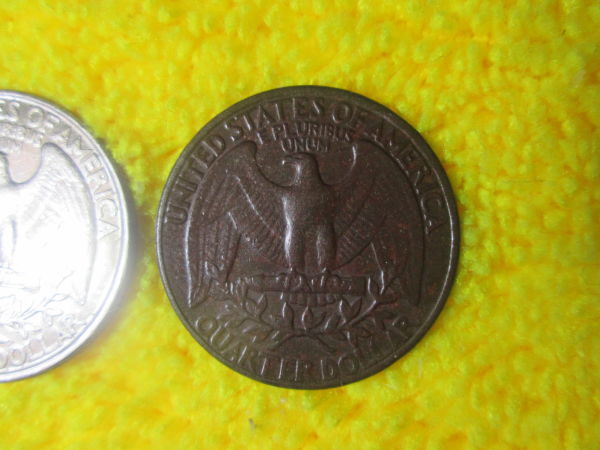 1984-D-Washington-Quarter-Environmental-Damage/Missing-Clad?