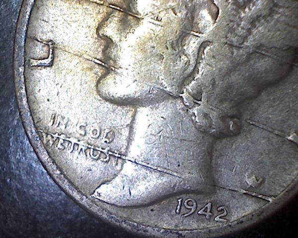 1942-P-Mercury-Dime-Massive-Die-Cracks?