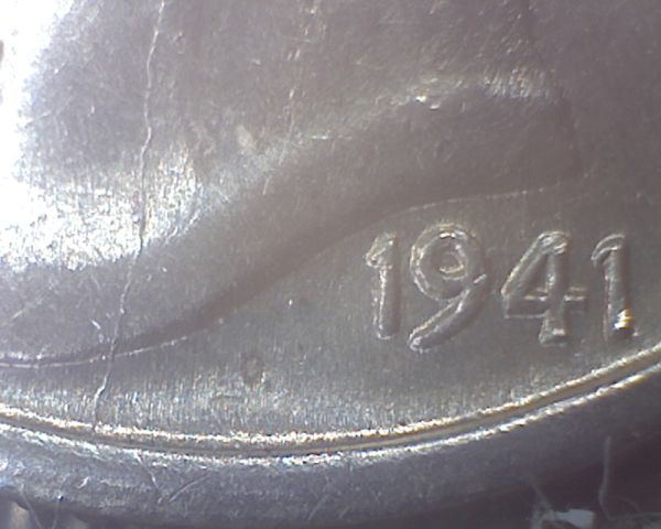 1941-S-Mercury-Dime----Struck-Through-?---Die-Crack