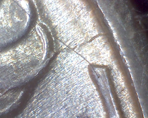 1941-S-Mercury-Dime----Struck-Through-?---Die-Crack