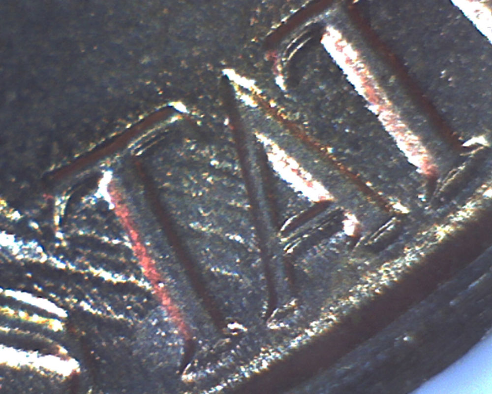 1956-P-Jefferson-Nickel-With-Scratch-Pattern-In-States