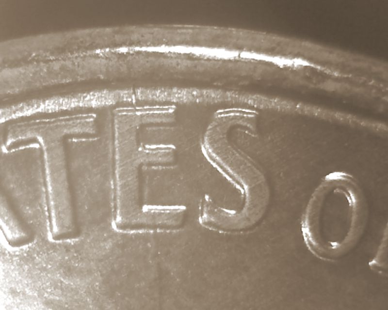 1995-P-Lincoln-Cent-W/-REV-Die-Scratch-Rim-To-Rim