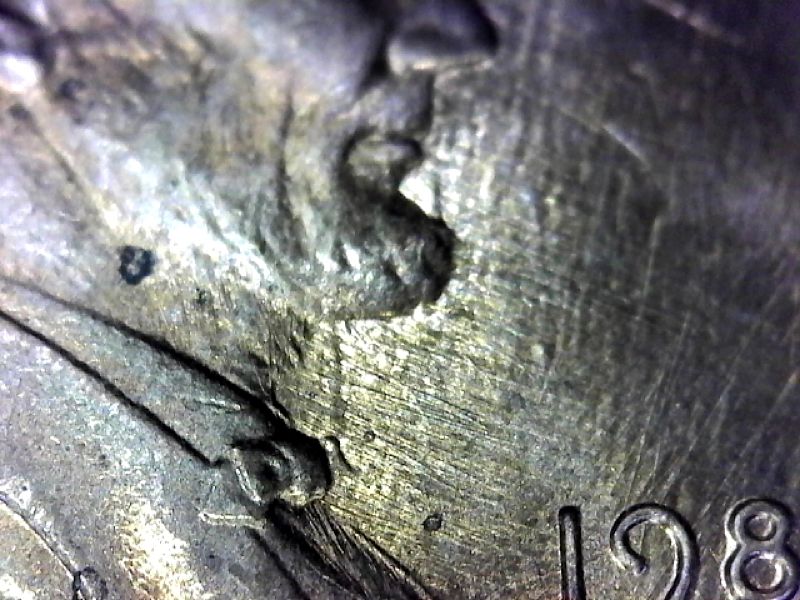 1988-P-Lincoln-Cent--W/-Clash