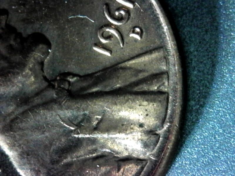 1961-D-Lincoln-Cent-With-Unknown-Error-?-Clash-?