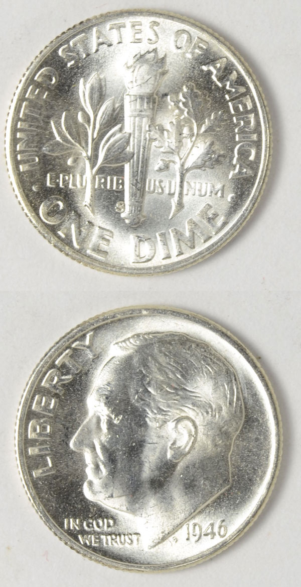 1946-S-Roosevelt-Dime-S/S/S-RPM-#4-With-Minor-DDR-#5