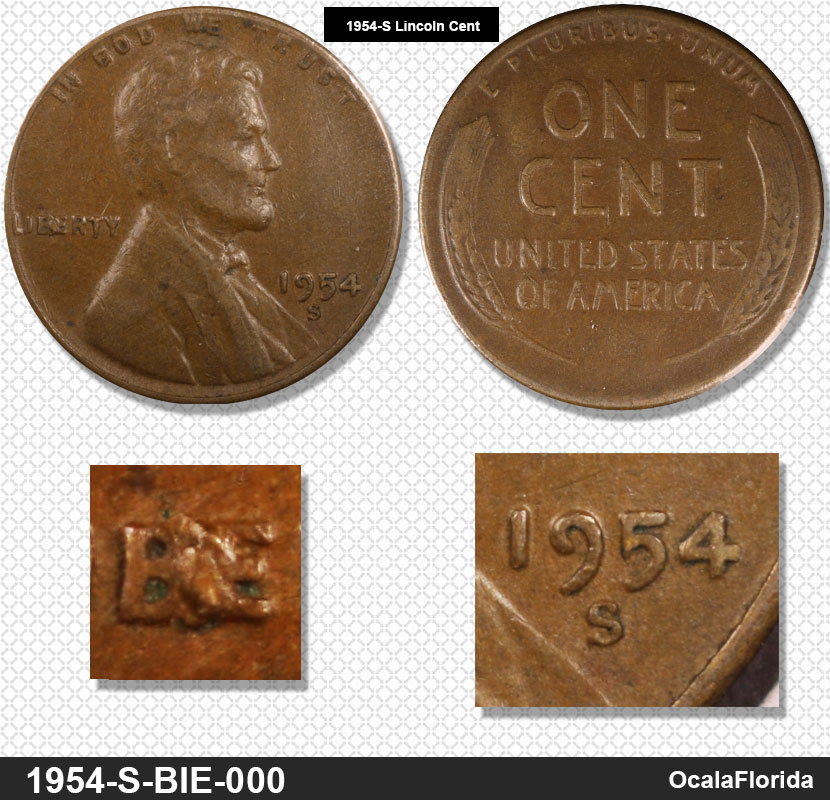 A-Handful-Of-1950's-Lincoln-Wheat-Cent-BIE